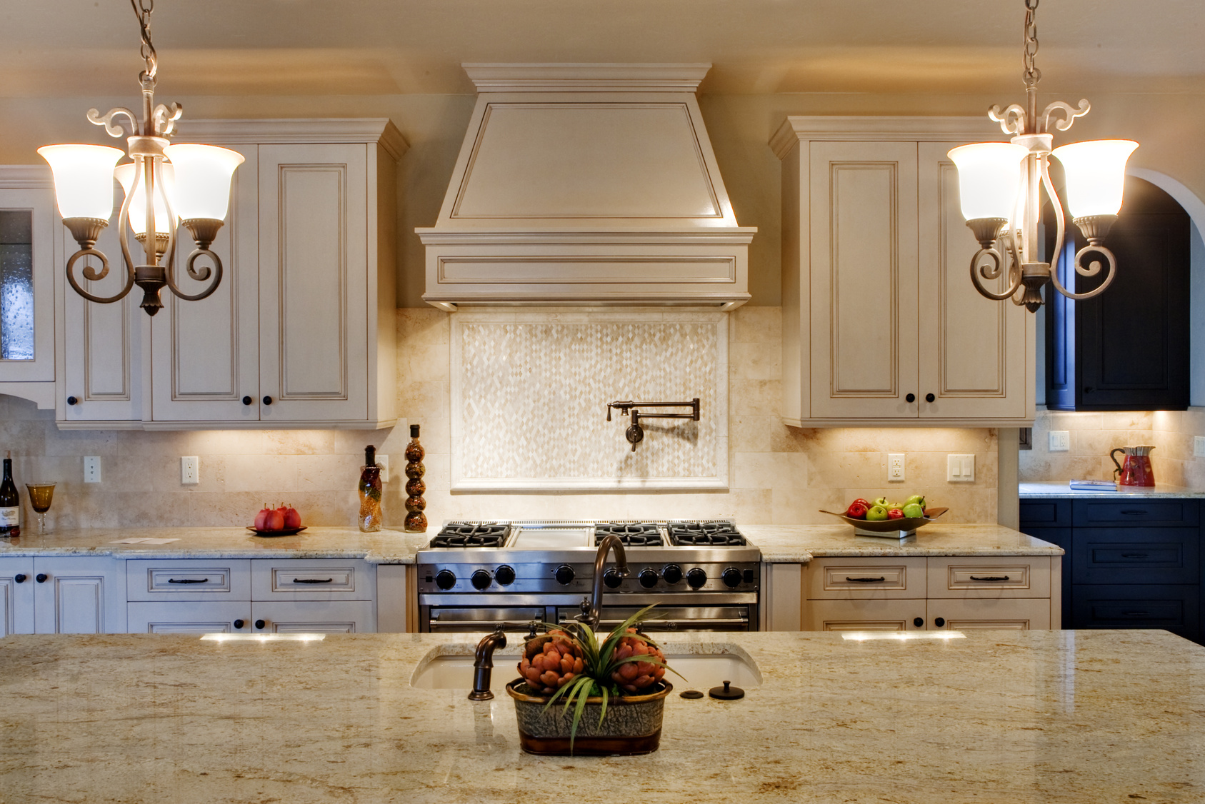 Kitchen View Over Granite Island